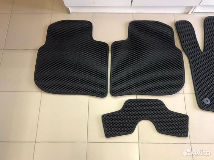 Ковры в салон Skoda Rapid, VW Polo лифтбек EVA