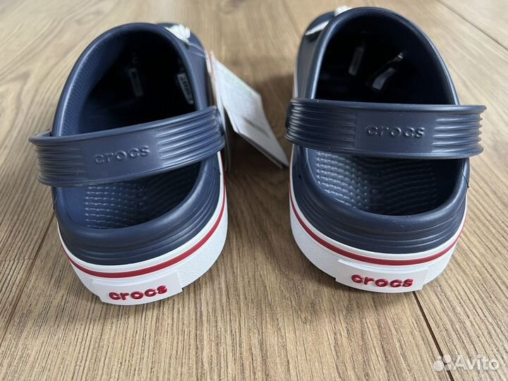 Crocs новые сабо Off Court Navy 35/36/38