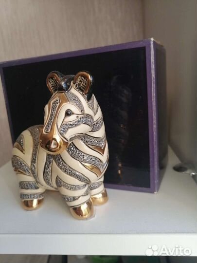 Скульптура Зебра De Rosa уругвай 10.5см