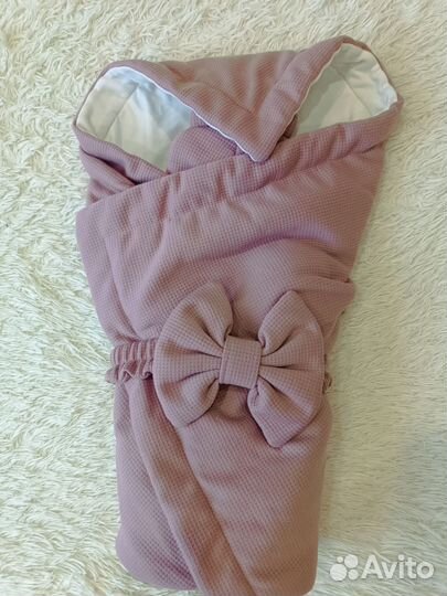 Конверт на выписку весна осень для девочки