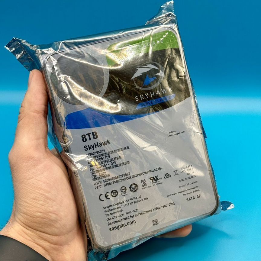 [ST8000VX004] 8тб Seagate Skyhawkспец.разъем