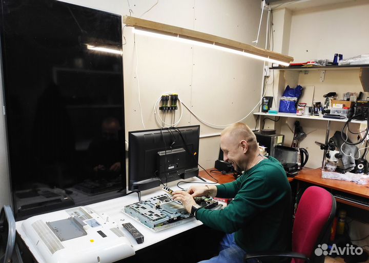 Ремонт телевизоров, ремонт мониторов