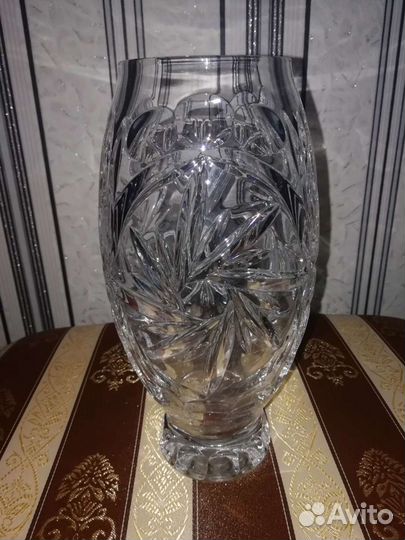 Ваза, хрусталь, Чехия