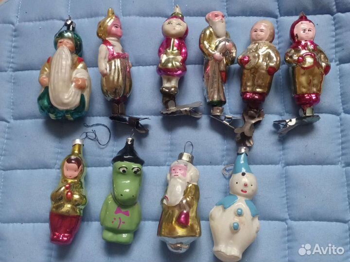 Елочные игрушки СССР