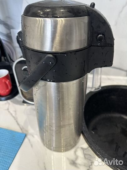 Термос с помпой