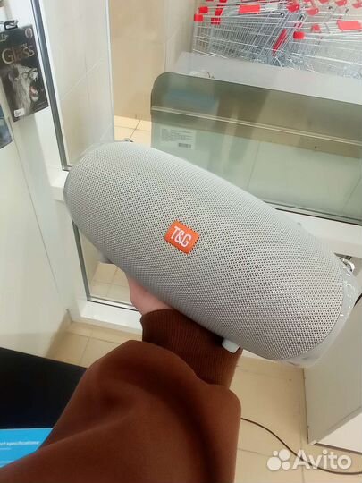 Блютуз колонка tg