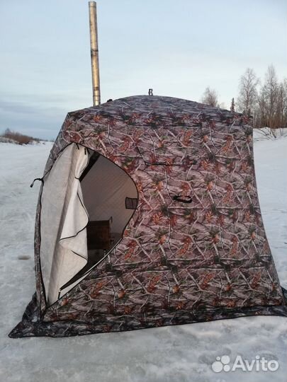 Палатка зимняя куб
