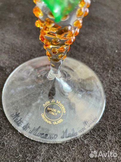 Бокалы murano Arte de murano