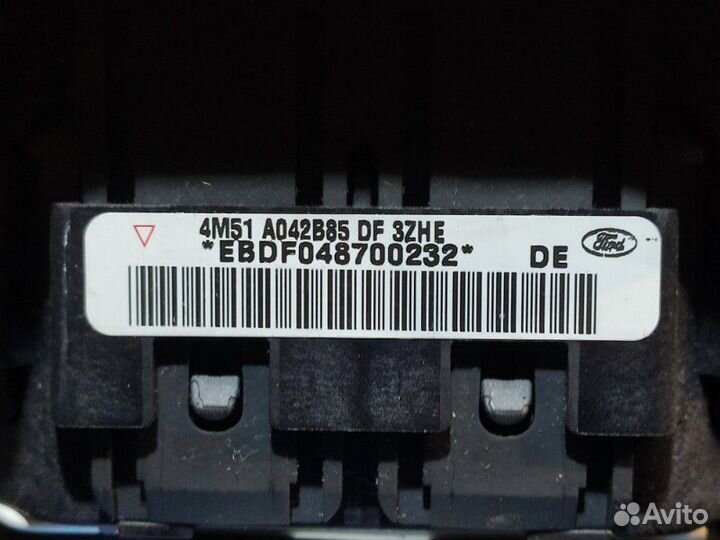 Подушка безопасности в руль Ford Focus 2 1.6 hwda