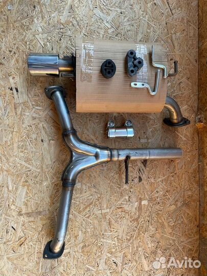 Глушитель на toyota camry v55-70-75