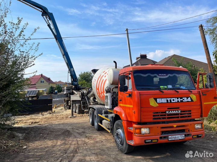 Бетон на фундамент