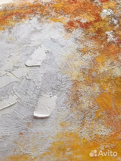 Картина абстракция масло