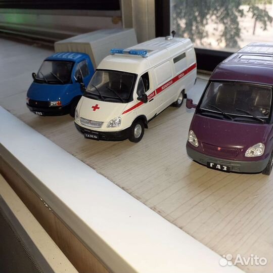 Модель 1:43 автомобилей Газель
