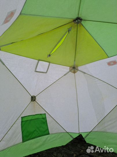 Палатка зимняя медведь cube