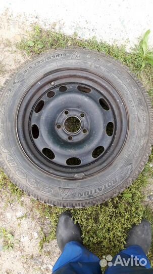 Зимняя резина-диски Опель- Омега