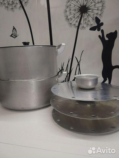 Мантоварка алюминиевая