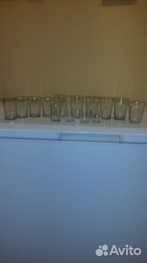 Стаканы граненые СССР