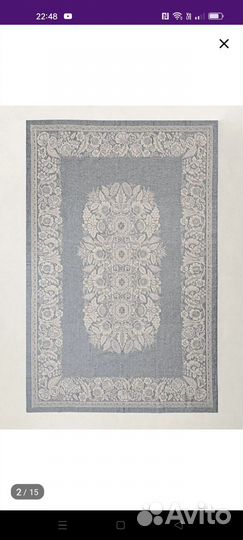 Скатерть льняная новая