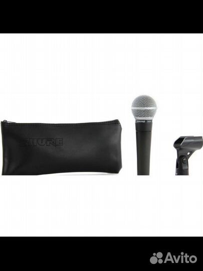 Микрофон shure sm58 с комплектом