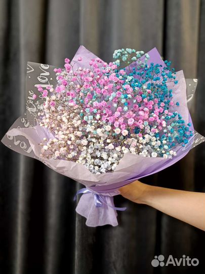 Букеты из гипсофилы