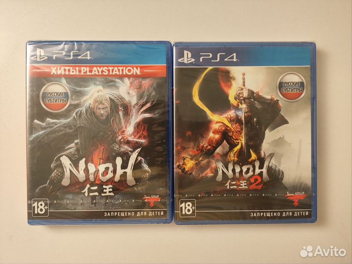 Nioh + Nioh2 ps4