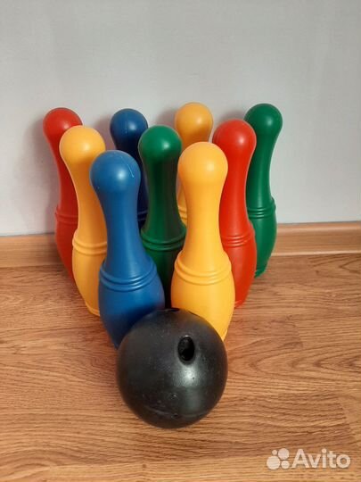 Кегли для боулинга детские