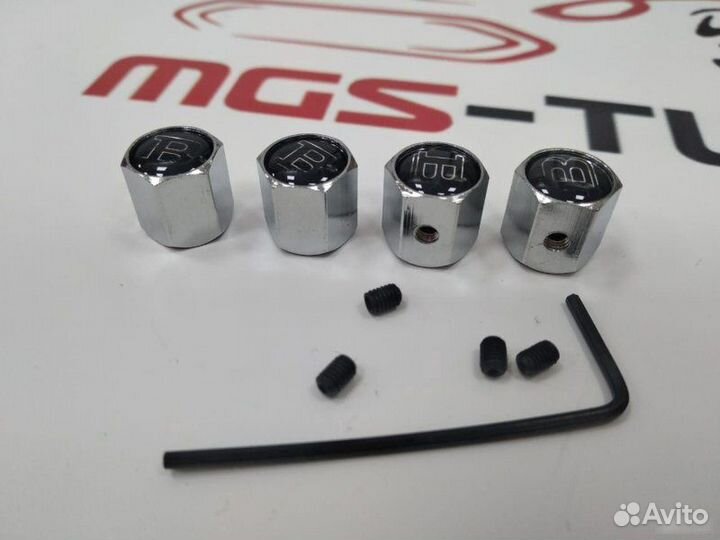 Колпачки на ниппели Mercedes с антикражей B