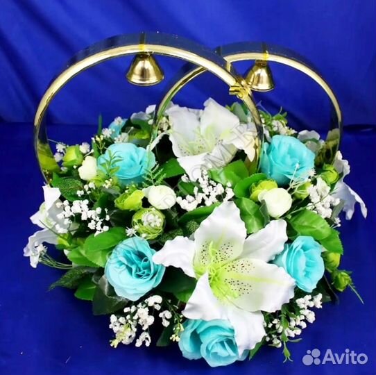 Прокат свадебных украшений на автомобиль