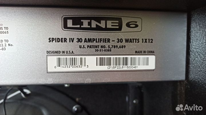 Гитарный комбо line 6 spider IV 30