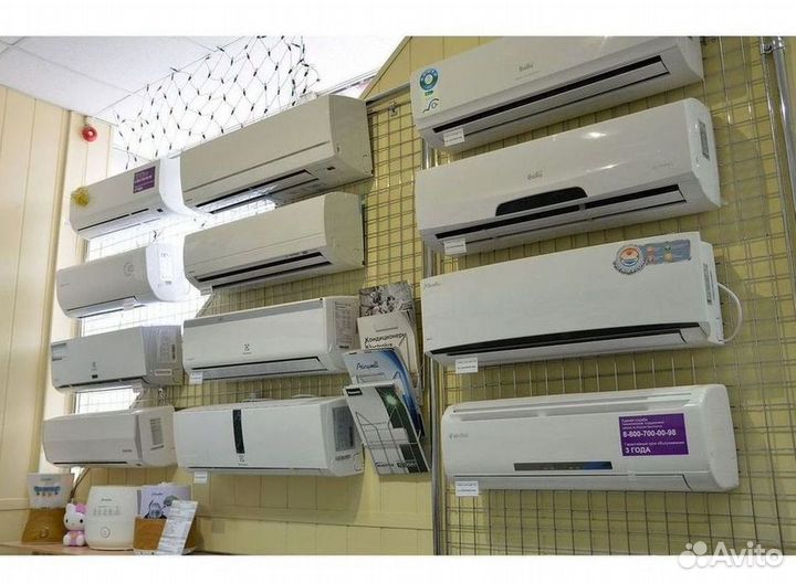 Сплит система с установкой