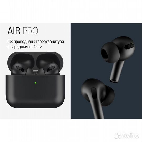 Беспроводные наушники Deppa Air Pro black tws