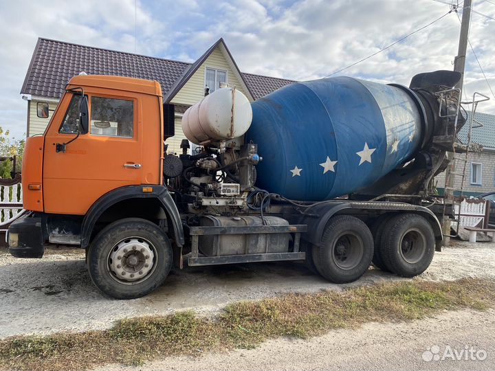 Автобетоносмеситель КАМАЗ 58147C, 2008