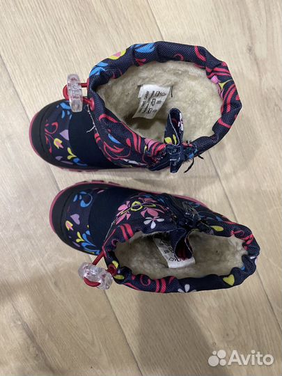 Сапожки зимние bartek для девочки 20-21