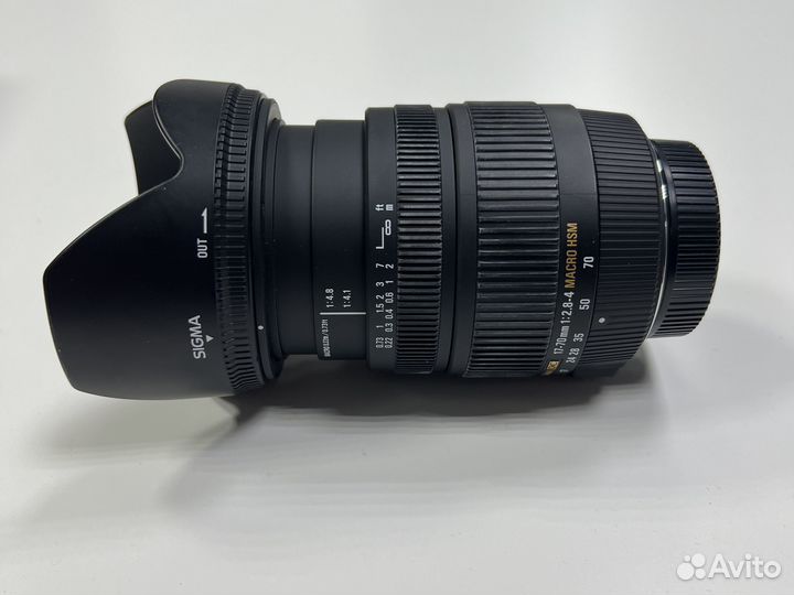 Sigma 17-70mm f2.8-4 dc macro os HSM F/Nikon