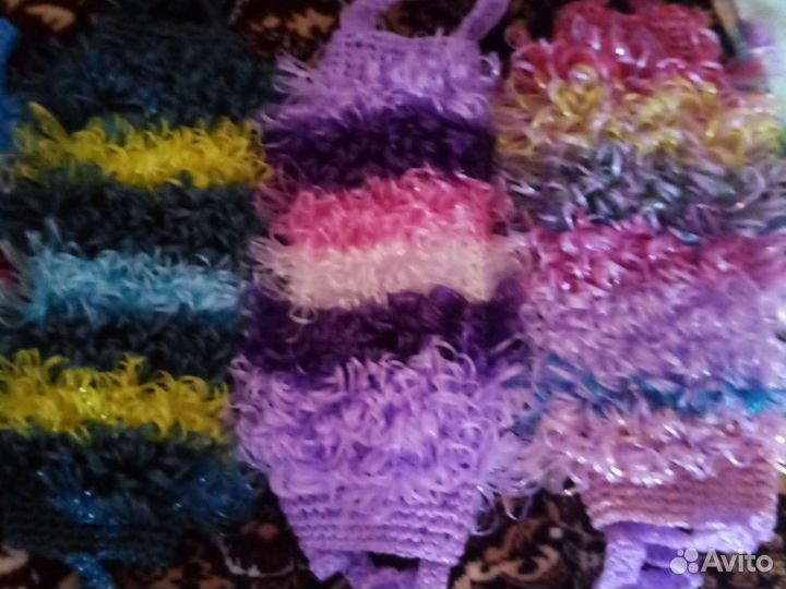 Мочалка ручной работы