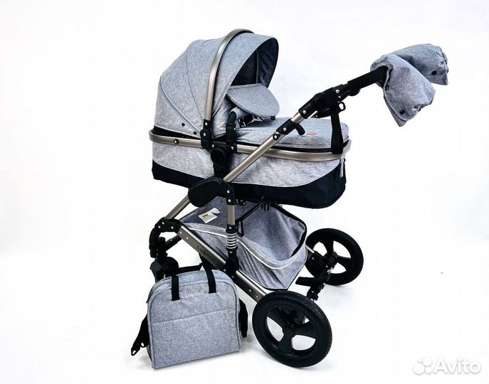 Коляска 3в1 Luxmom