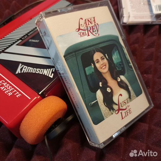 Lana Del Rey Lust for Life аудиокассета