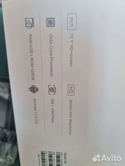 Планшет/таблет с клавиатурой 4/128gb новый