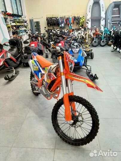 Мотоцикл эндуро без птс K23 оранжевый