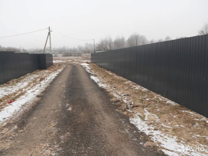 Заборы из профнастила