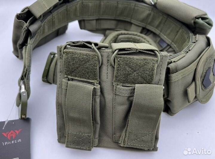 Тактический пояс с подсумками