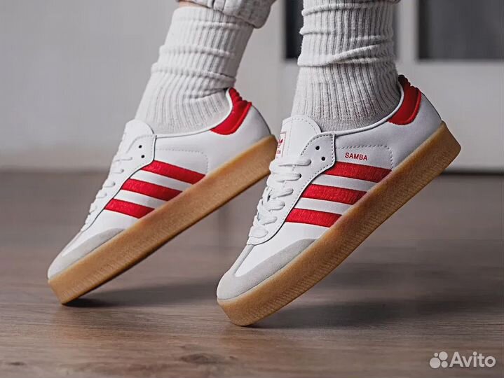 Adidas Sambarose White Pink