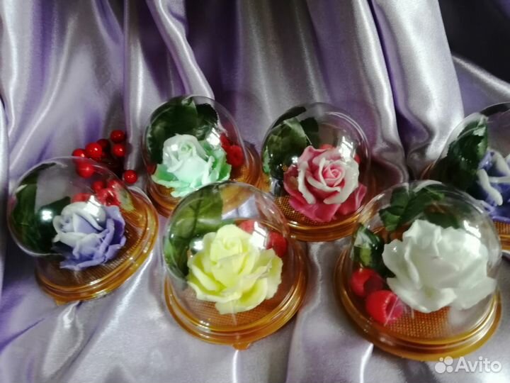 Мыльные розы в куполе