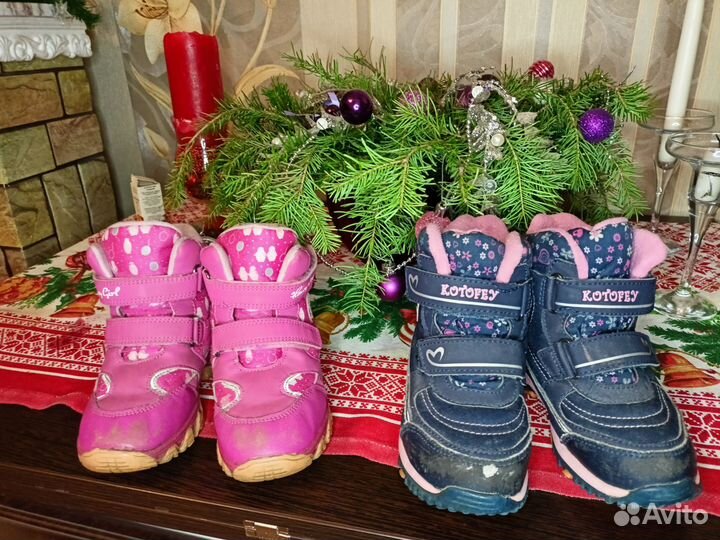 Сапоги зимние для девочки