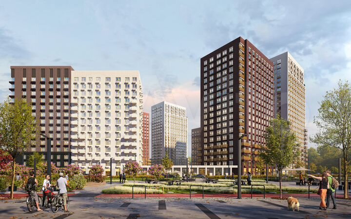 1-к. квартира, 44 м², 8/14 эт.