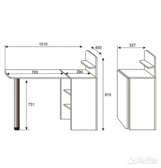 Стол для маникюра