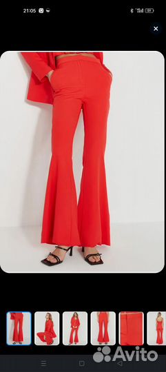 Брюки клеш trendyol