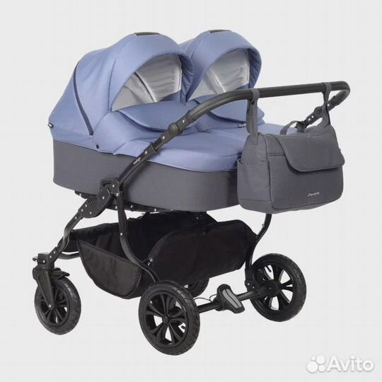 Коляска для двойни 2 в 1