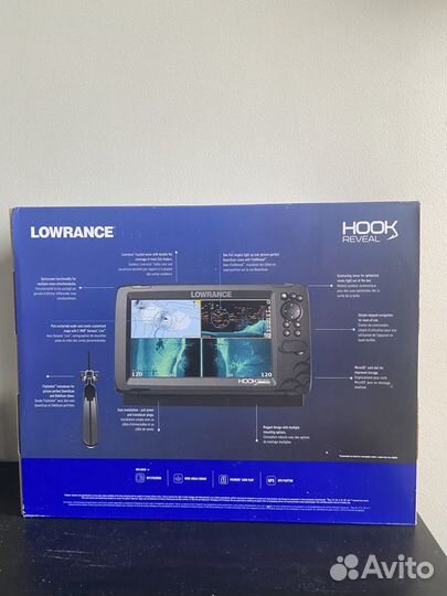 Эхолот lowrance hook reveal 9 tripleshot