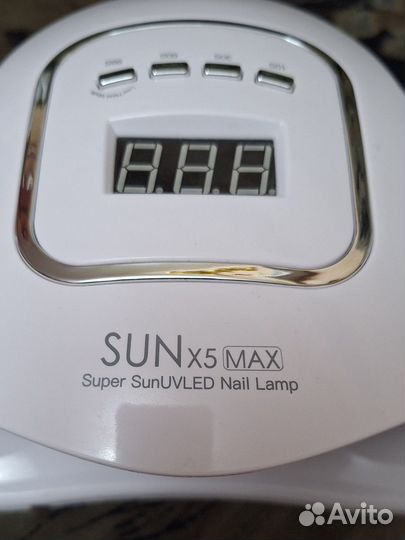 Лампа для маникюра sun 5x max